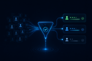AI voice agent qualifying an inbound lead